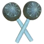 PAR DE MARACAS FOLCLORICA TRADICIONAL