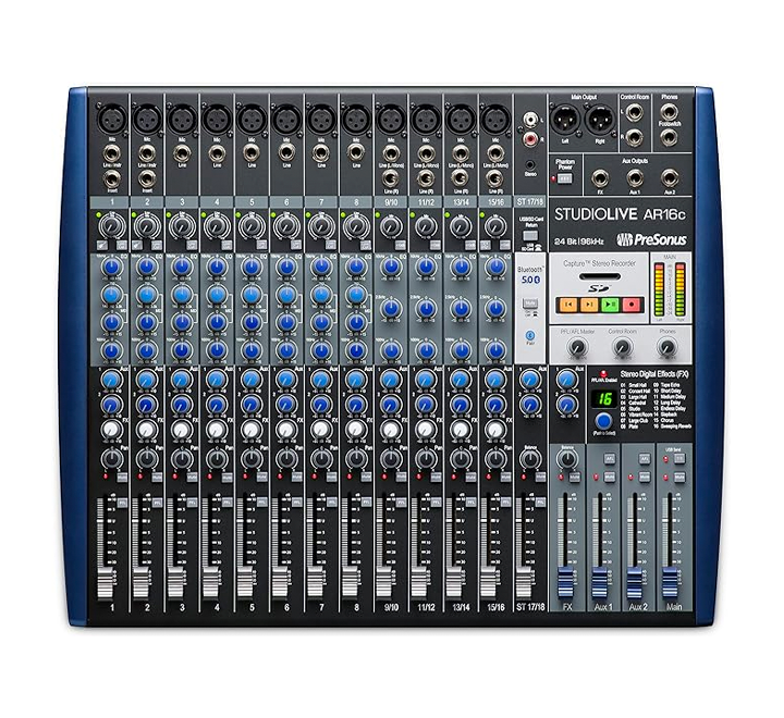 MEZCLADORA ANALOGA PRESONUS STUDIOLIVE AR16C