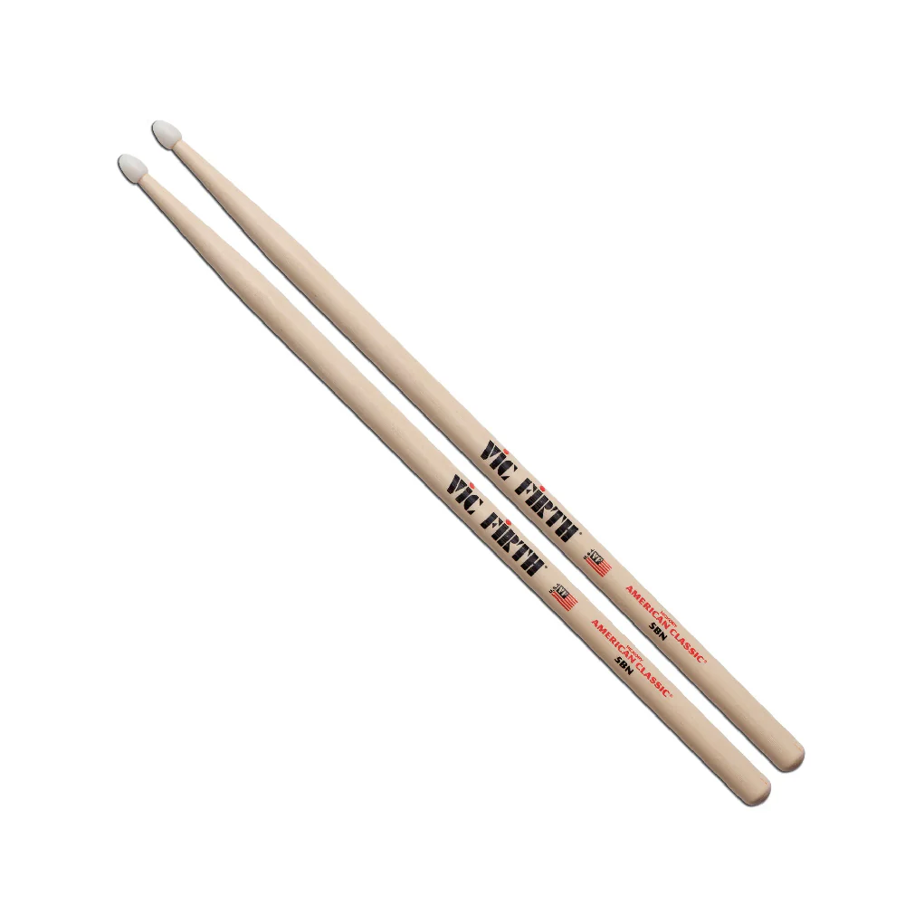 BAQUETA VIC FIRTH 2BN PUNTA DE NYLON